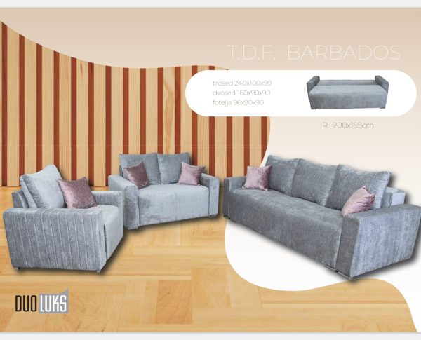 Garnitura Barbados TDF