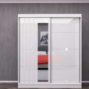 Ormar Mikro 180 belo-belo sjaj